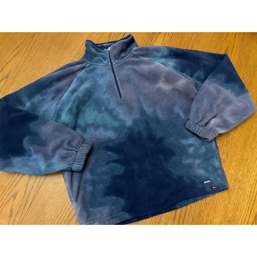 Hollister Fleece Sweatshirt- Purple & Blue- Size XS